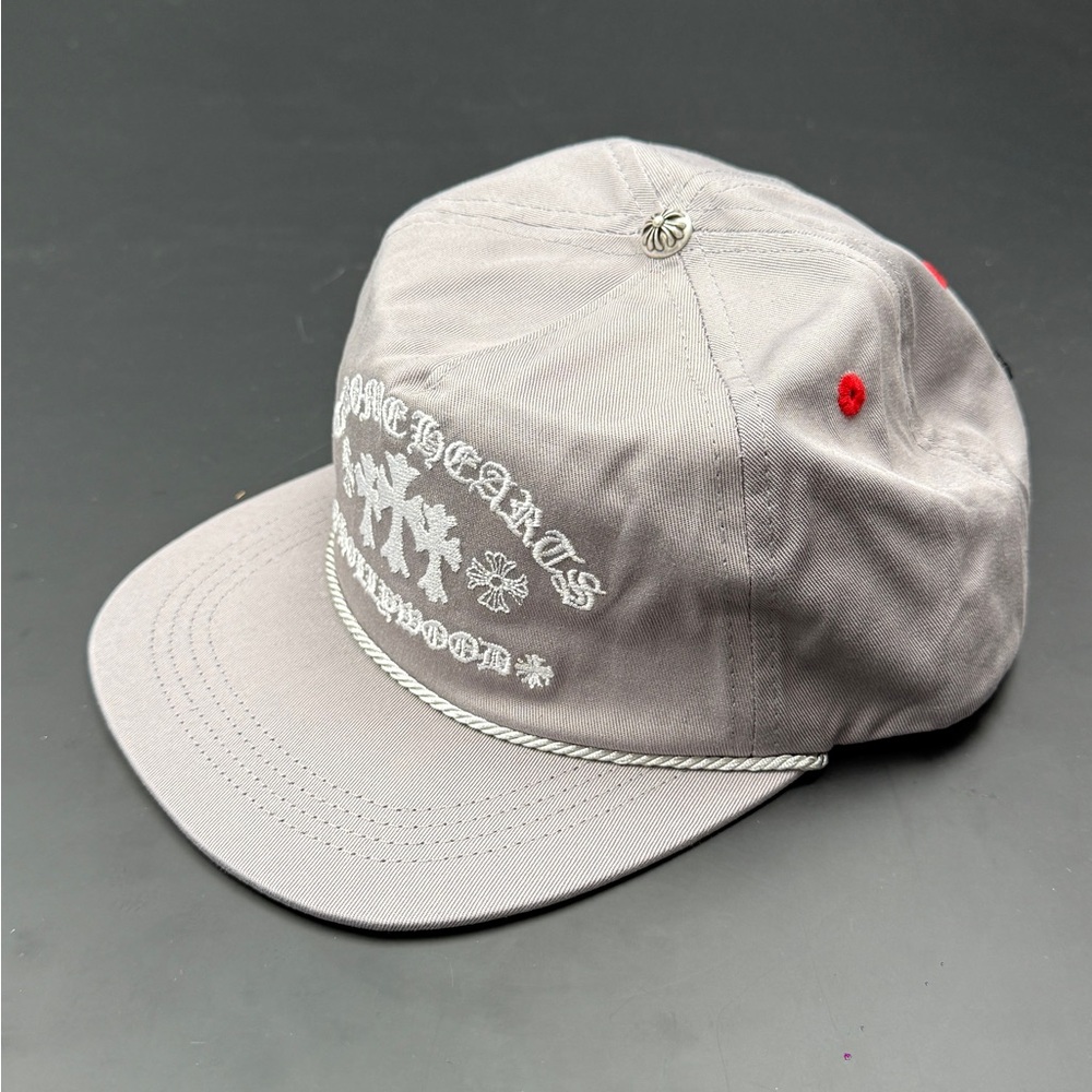 Chrome Hearts Light Gray Embroidered Rope Cap - Picture 3 of 7
